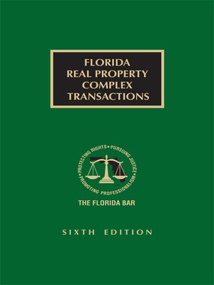 cover image of Florida Real Property Complex Transactions